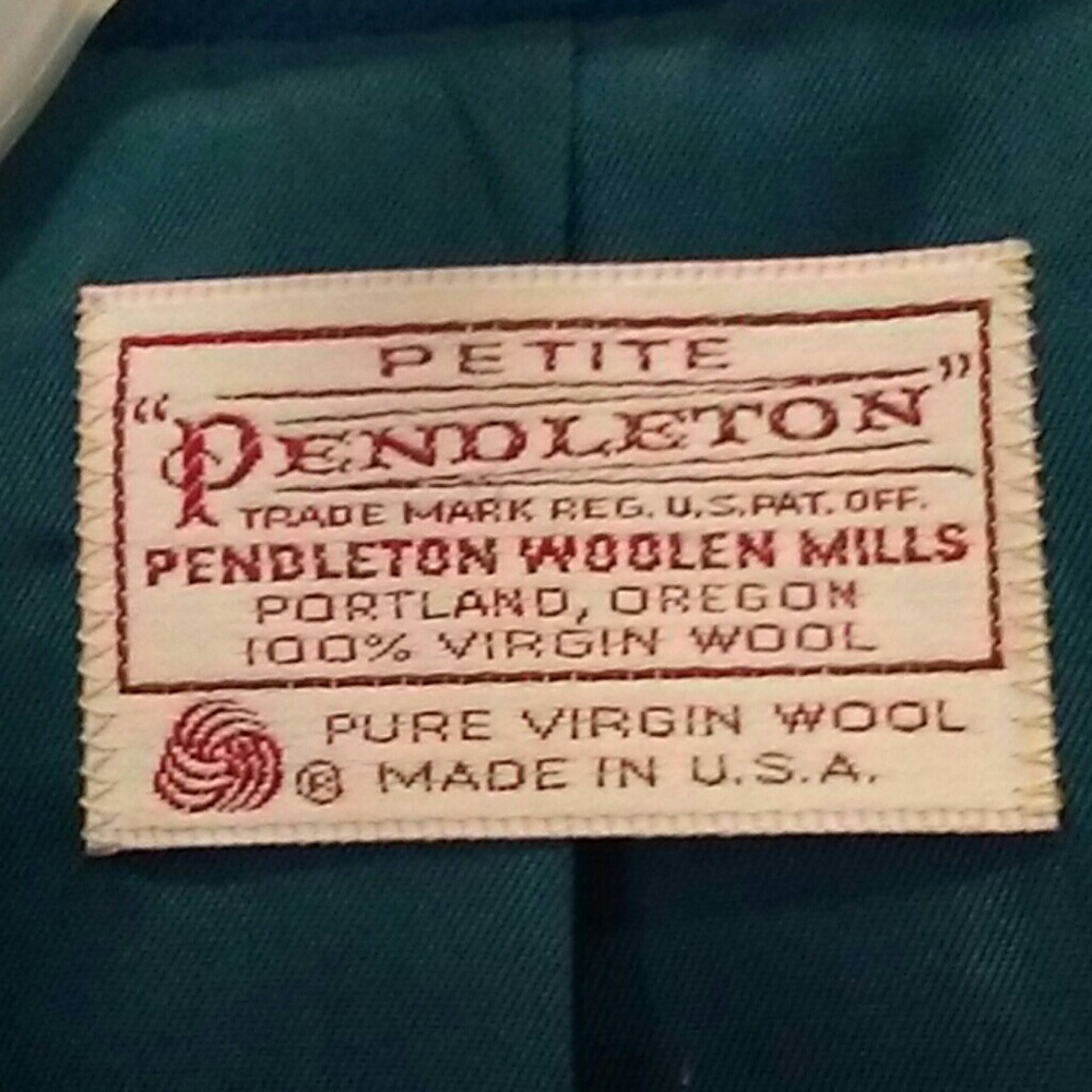 Pendleton Blazer Petite 100% Pure Virgin Wool - image 2